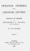 [Gutenberg 43628] • Strange Stories from a Chinese Studio, Vol. 2 (of 2)